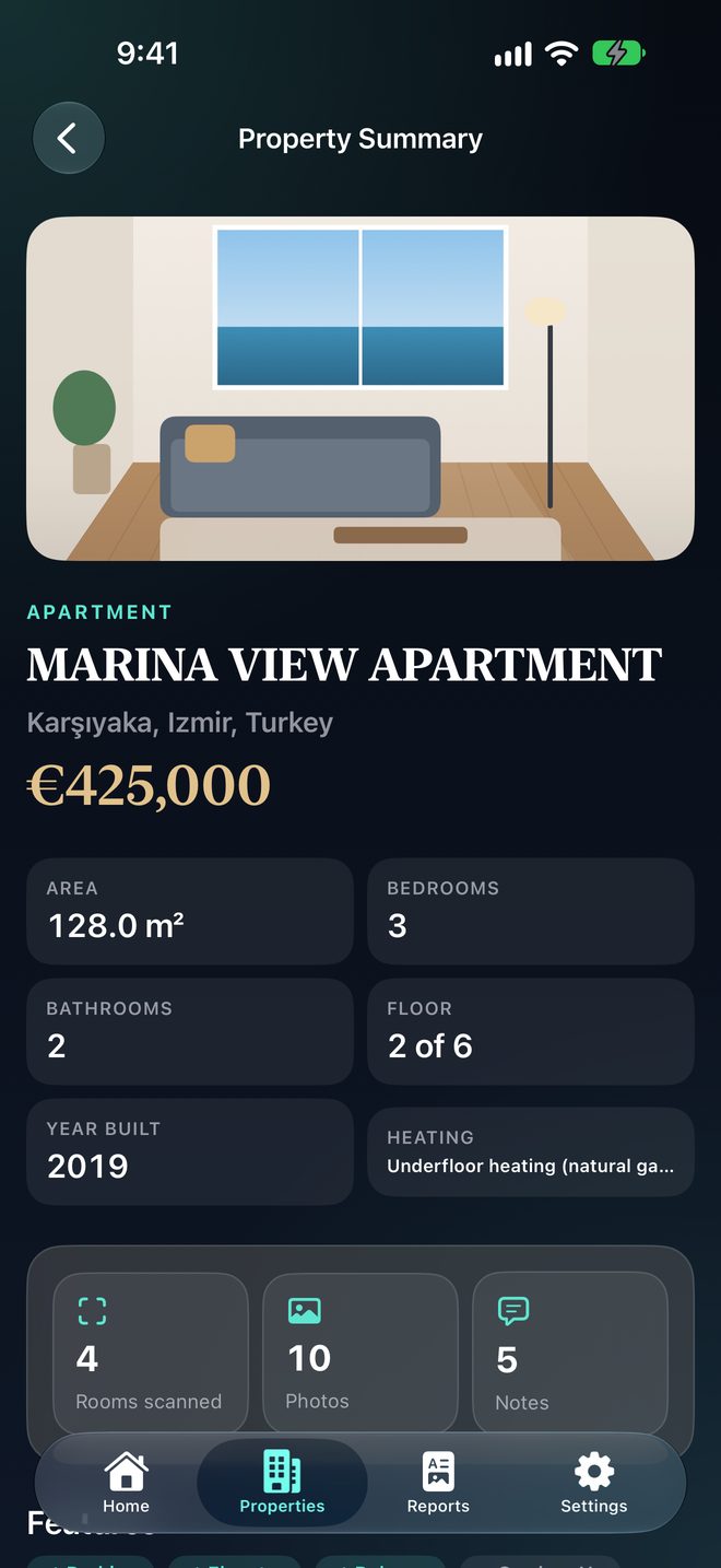Build Professional Property Sheets — Price, key facts and rooms at a glance